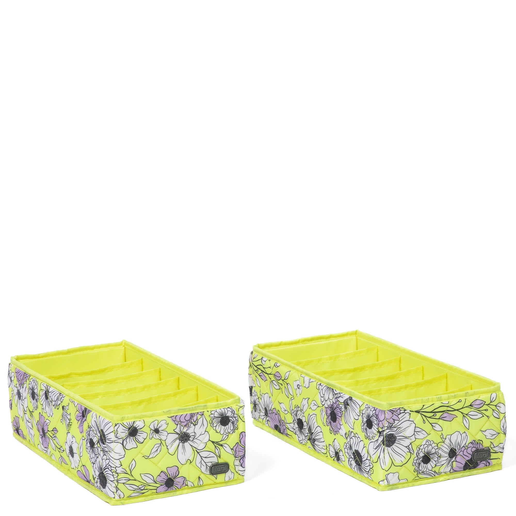 Dolly 2pc 6 Pocket Drawer Organizer - GARDENIA GREEN - Dolly2pk_GardeniaGreen_02